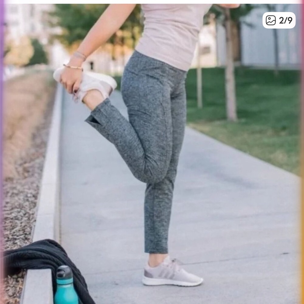Athleta Herringbone Mercer tights small